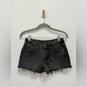 Black Washed Denim Wild Fable Shorts